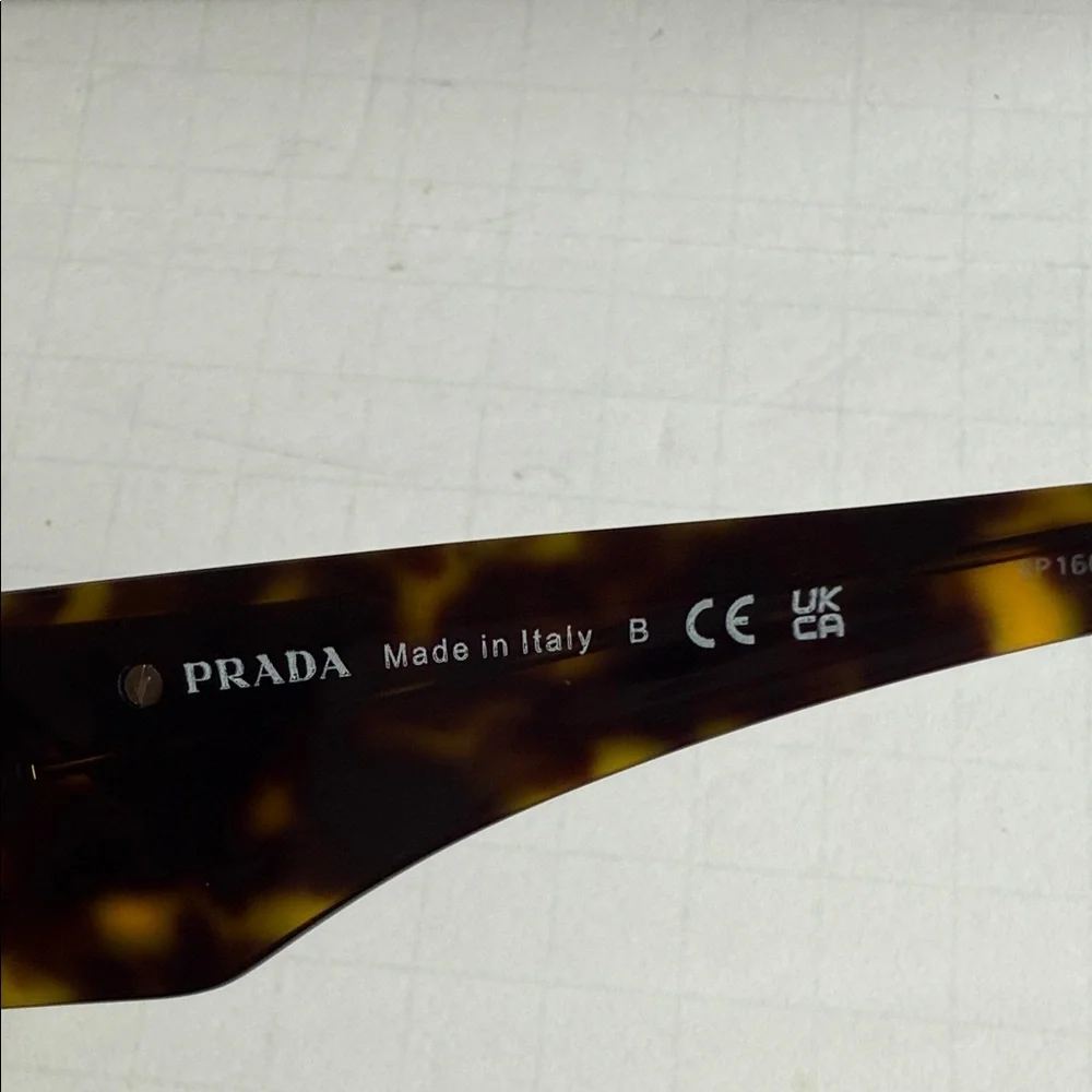 Prada Symbole Brown Tortoise Sunglasses (NEW) - Picture 8 of 9